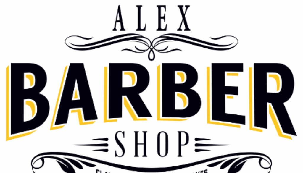 Alex Barbershop Logo Website