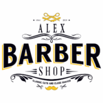 Alex Barbershop Logo Website