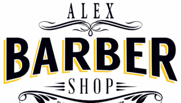 Alex Barbershop Logo Website
